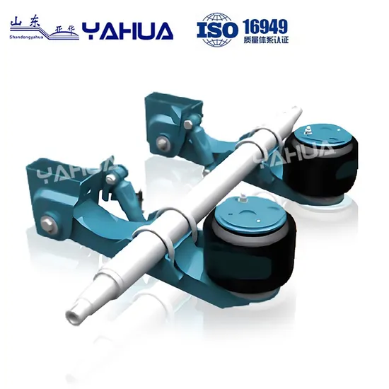Yahua German Type Air Suspension for Semi-Trailer Hot Sale Steel Trailer Parts New Condition Axle Suspension
