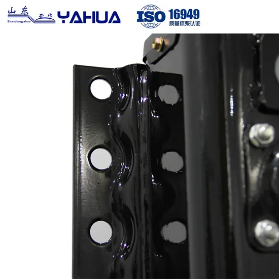 Foldable Inboard Independent Landing Gears Support Legs for Trailer Truck