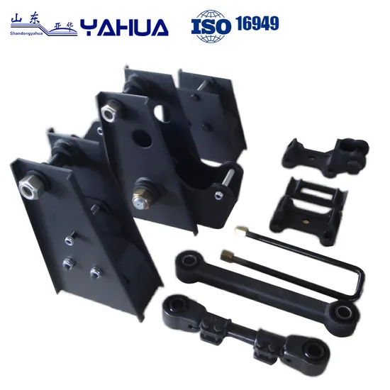 German Type Fuwa Mechanical Suspension Underslung Semi Trailer Leaf Spring Suspension