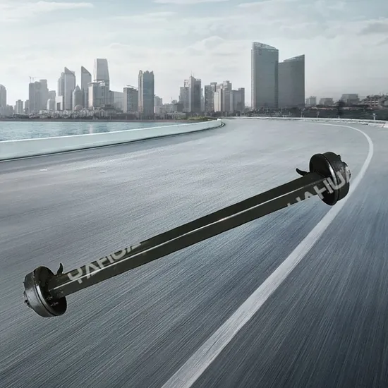 Customized Axles for Semi-Trailer Parts with Brake Torque Axles