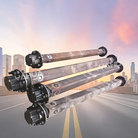 Yahua High Quality, Reasonably Priced, Standard Sized Trailer Axle Kit with Electric Brakes on The Axles