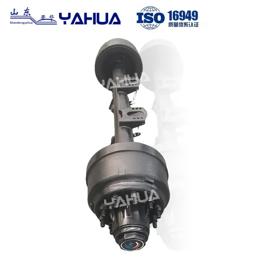 Heavy Duty Trailer Axle with Outboard Brake Drum American Type BPW Fuwa