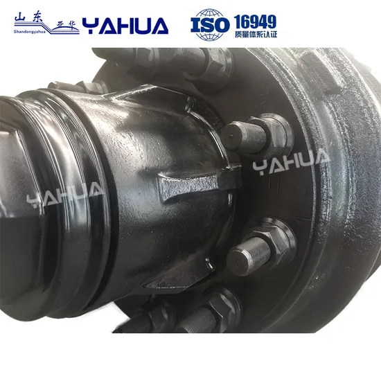 25t American Style Round Axle Beam Brake Drum Trailer Axles