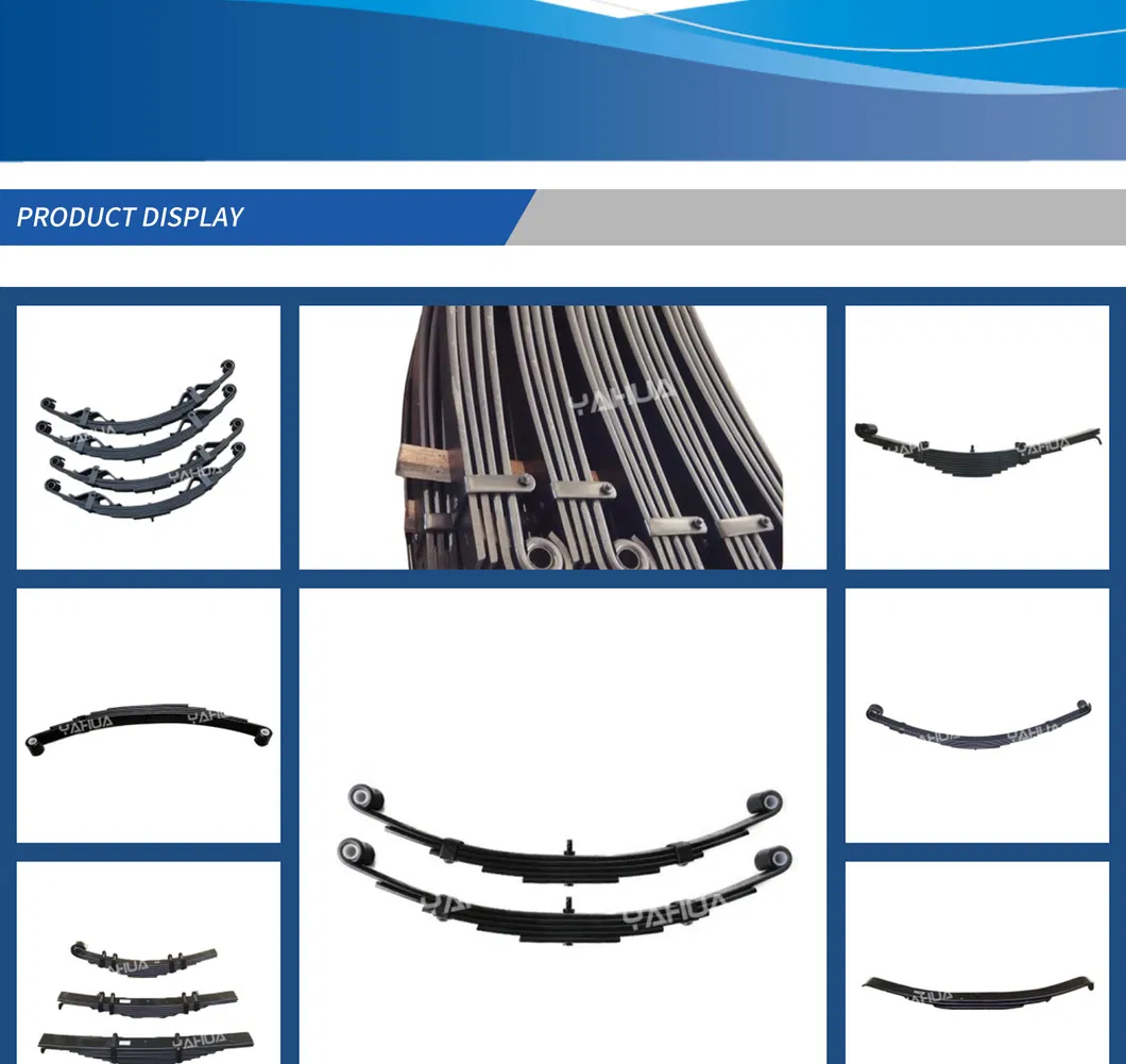 Leaf Spring Trailer with Double Eye Bushing Leaf Spring Auto Trailer Parts Steel Trailer Truck