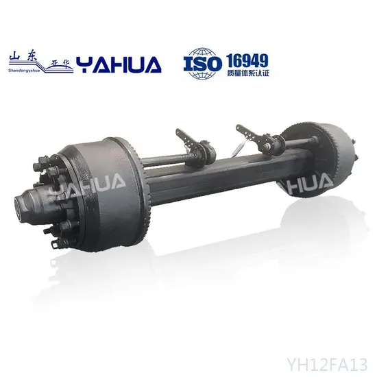 12t Trailer Fuwa Axle American Type Inboard or Outboard Axle BPW Axle German Type Axle Advanced Semi-Trailer Axle