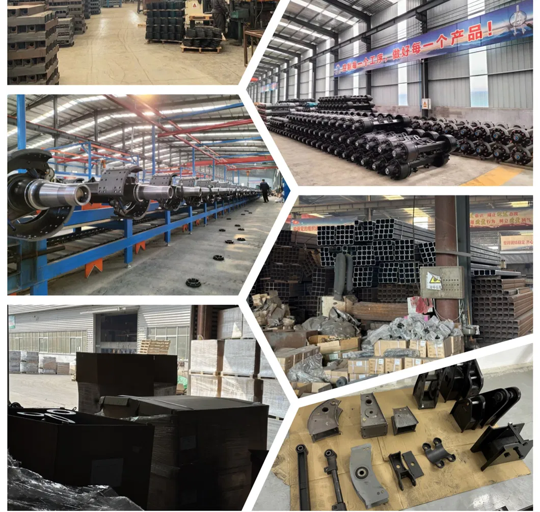Yahua Trailer Semi Trailer Agricultural Trailer Axle Made in China for Sale