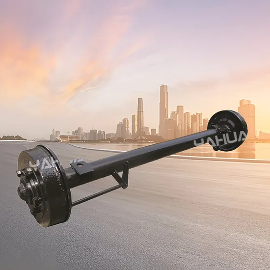 Yahua High Quality, Reasonably Priced, Standard Sized Trailer Axle Kit with Electric Brakes on The Axles