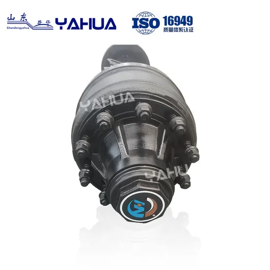 20t Factory Customize BPW Fuwa Axle with Built-in Brake for Trailer