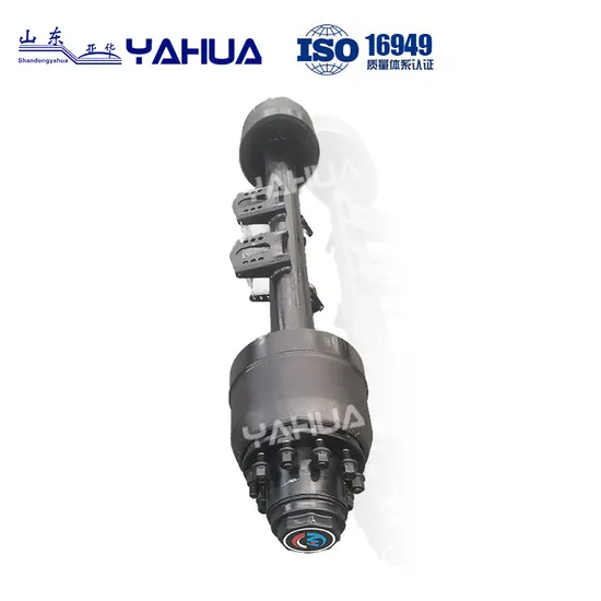 Heavy Duty Trailer Axle with Square Round Beam Facroty Customize Hot Sell