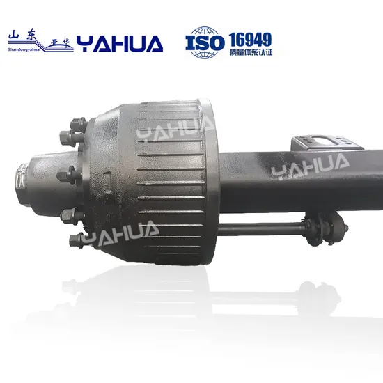 16t German Type BPW Fuwa Inboard Brake Drum Trailer Axle