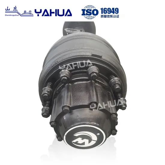 25t Hot-Selling American Style Inboard Brake Drum Trailer Axles