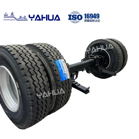 Dependable Quality Assured Tire-Equipped Agricultural Trailer Axle - Semi Trailer Components