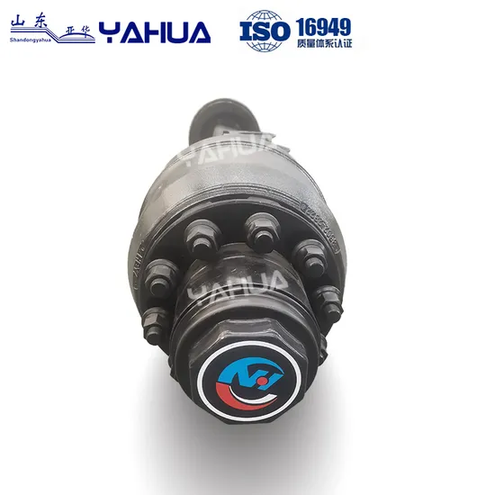 8t-25t American Inboard Built-in Brake Drum Axle for Trailer and Truck