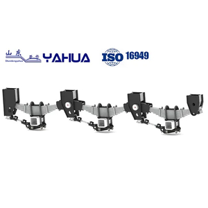 Yahua High Level Trailer Mechanical Suspension Heavy Duty Truck Parts New American Type Suspension for Sale