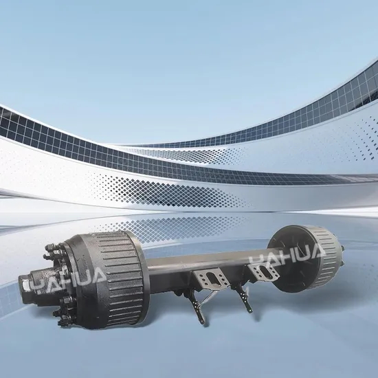 Construction Machinery Axle Trailer Semi-Trailer Agricultural Trailer German Axle Drive Axle Kart Axle Trailer Kit