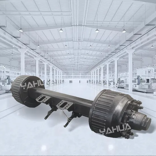 Customized Axles for Semi-Trailer Parts with Brake Torque 12t 14t 16t German Axles