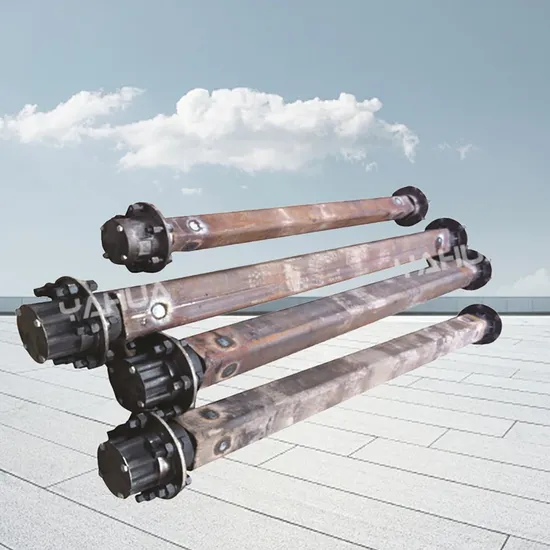 2024 Yahua New German Axle Semi Trailer for Agricultural Trailers, Ship Axle for Agricultural Trailers, Torque Trailer Axle