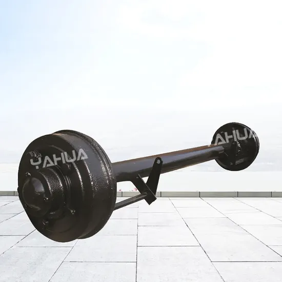Shandong Yahua High Quality, Reasonably Priced, Standard Sized Trailer 12t 14t 16t German Axle Kit with Electric Brakes on The Axles
