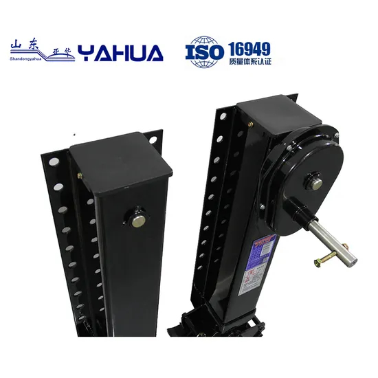 80t Dual Axle Landing Legs Jacks Gears for Trailer Fuwa Jost