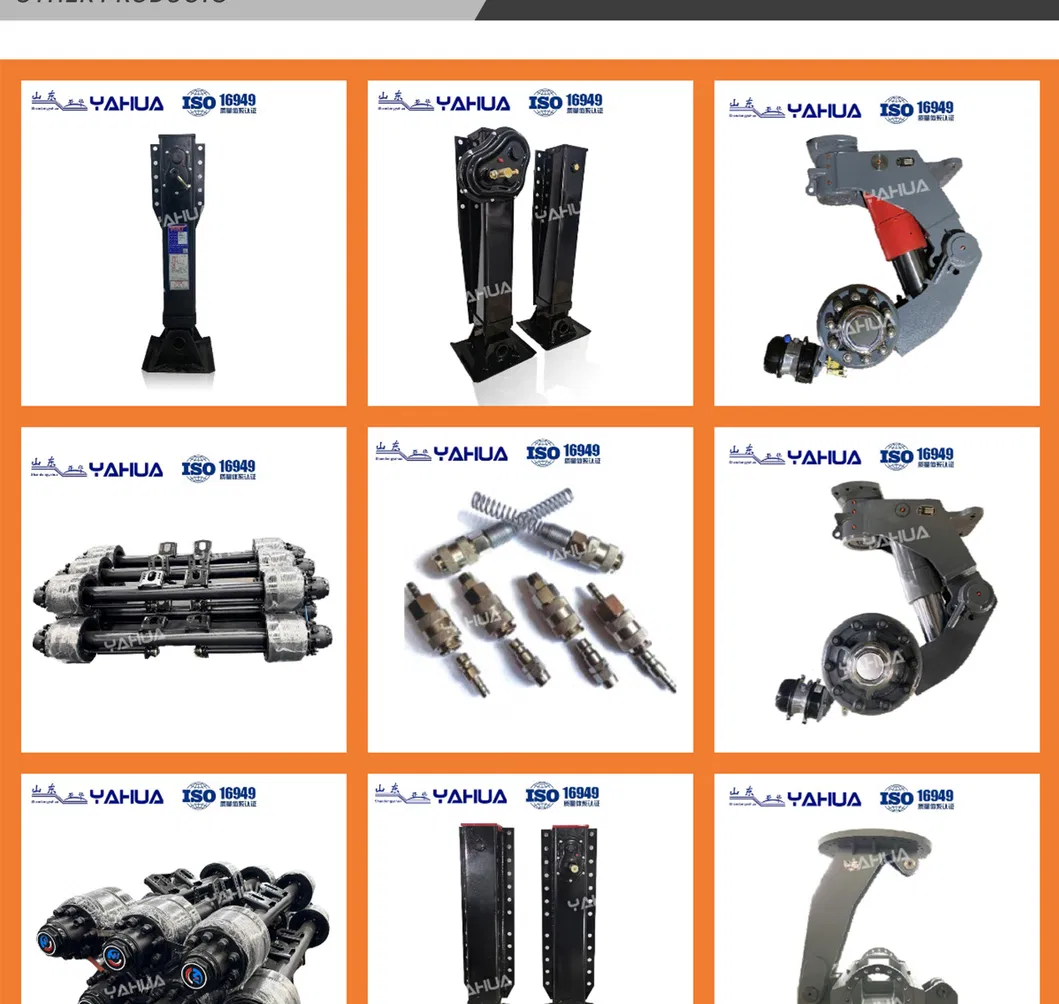 Factory Direct Sales Semi-Trailer Agricultural Trailer Heavy-Duty Truck Axle