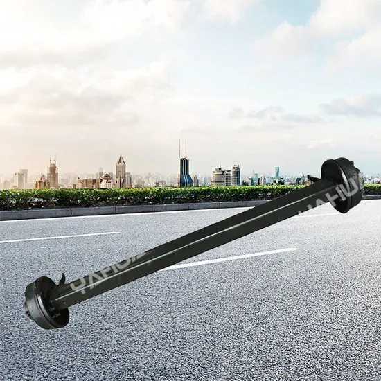 Agricultural Tractor Trailer Accessories Axle Assembly European Tire Anti-Skid and Anti Sinking Ground