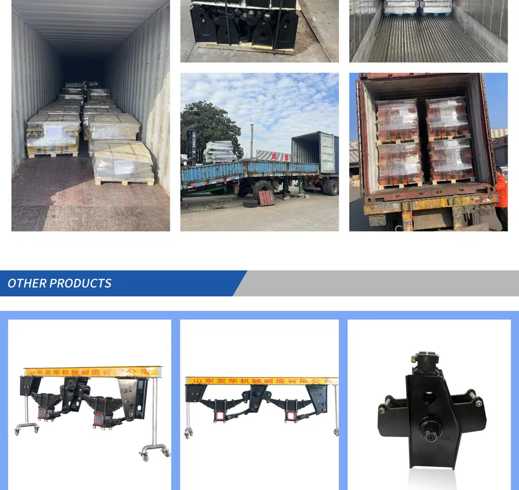 Trailer Spring Kit Customized Leaf Spring Suspension Parts Parabolic Trailer Leaf Spring