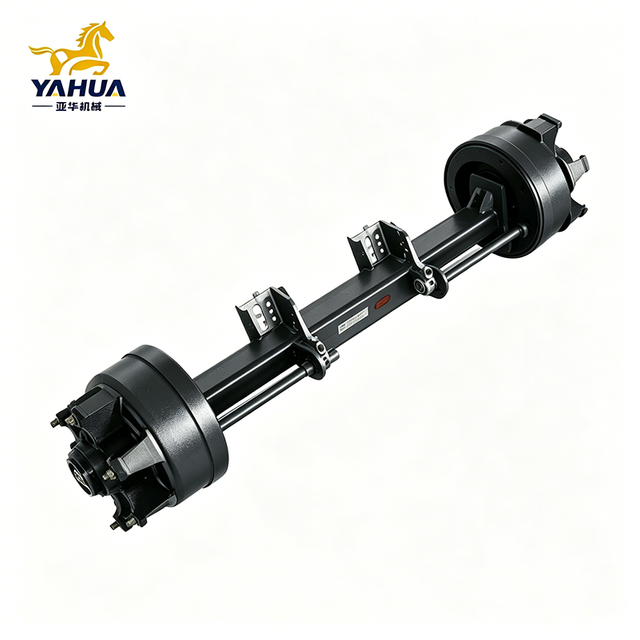 Heavy-Duty German Axle Built by Yahua for Special Trailer Transport Use
