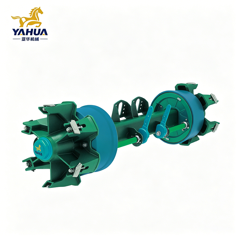  Heavy Duty 28Ton Semi Trailer Axle Assembly With ABS CE DOT ISO TS16949 