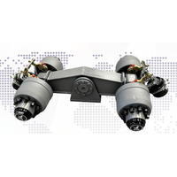 Tandem-tandem axle